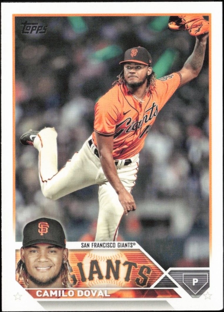 2023 Topps Series 1 Camilo Doval #262 trading card