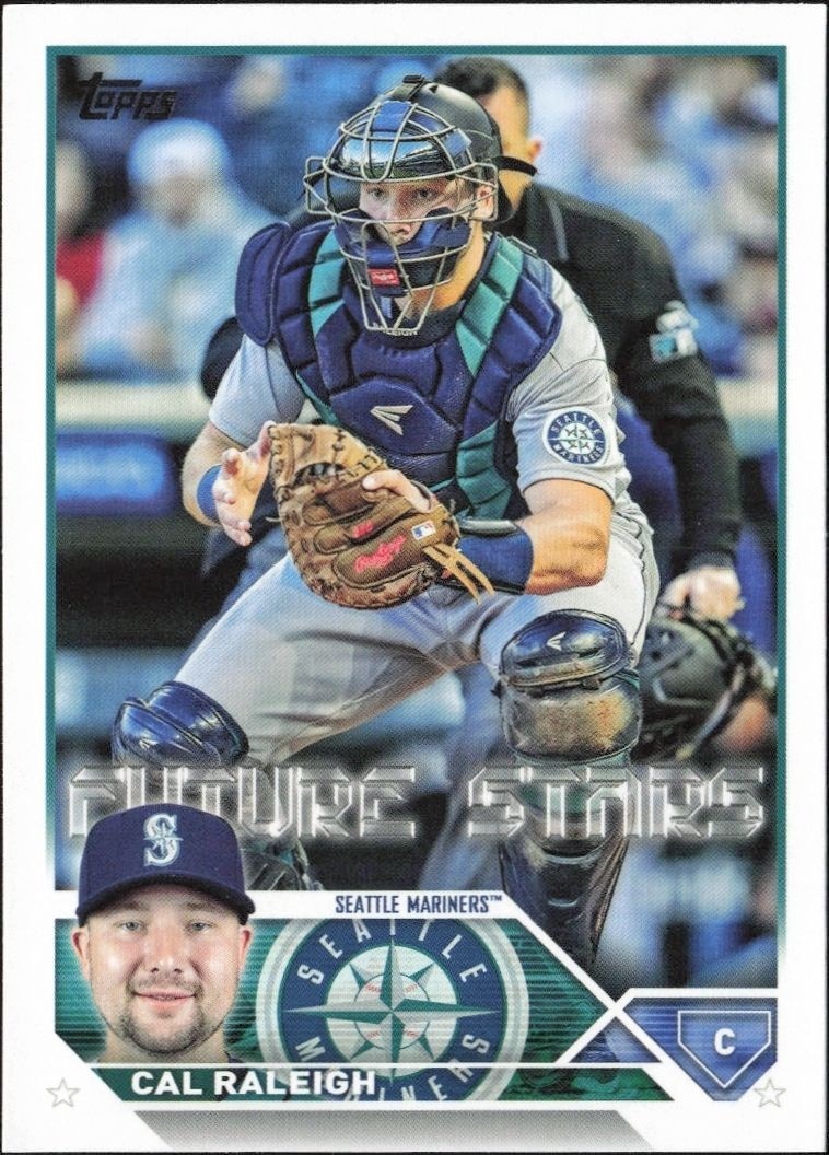 2023 Topps Series 1 Cal Raleigh #160 trading card