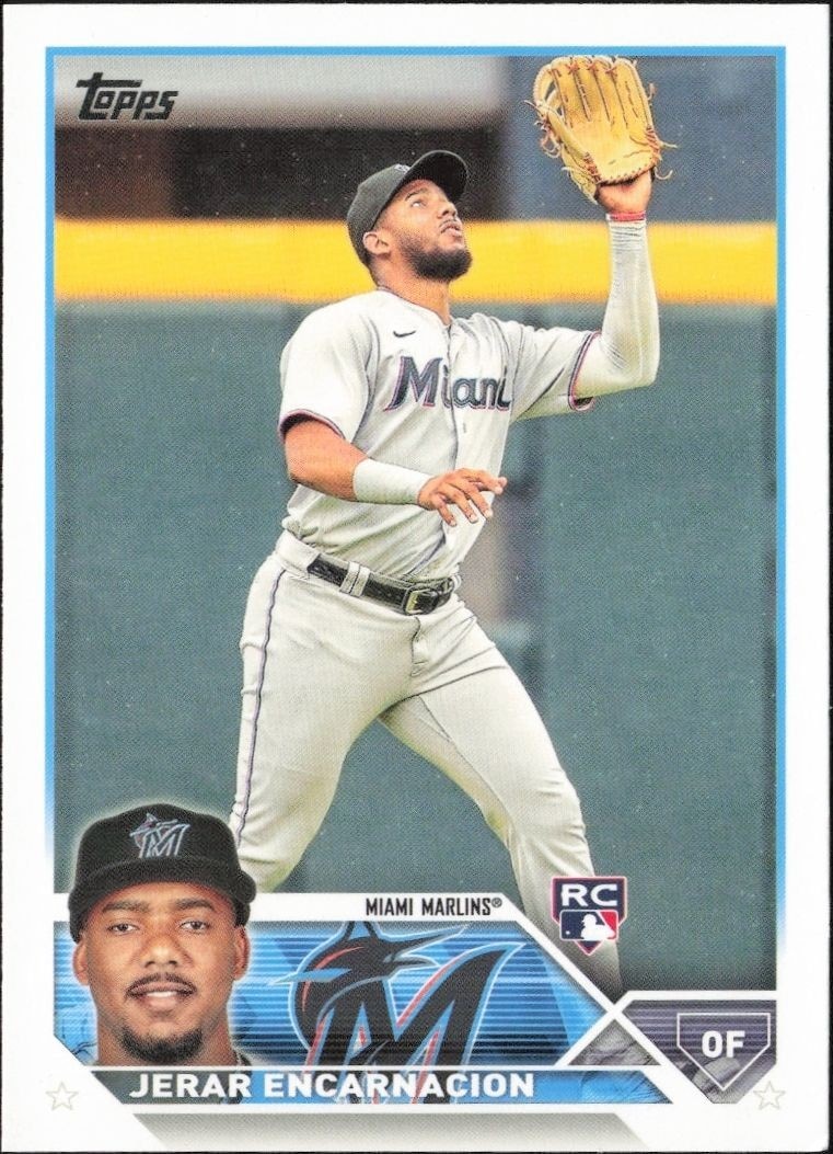2023 Topps Series 1 Jerar Encarnacion #318 trading card