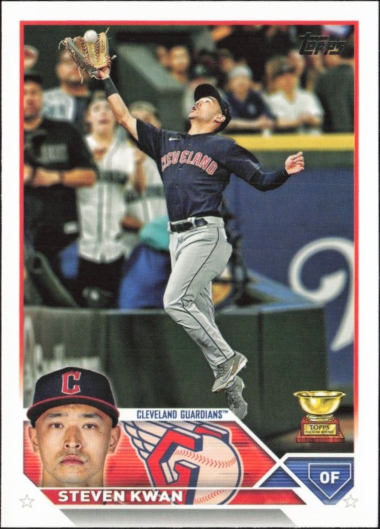 2023 Topps Series 1 Steven Kwan #116 trading card