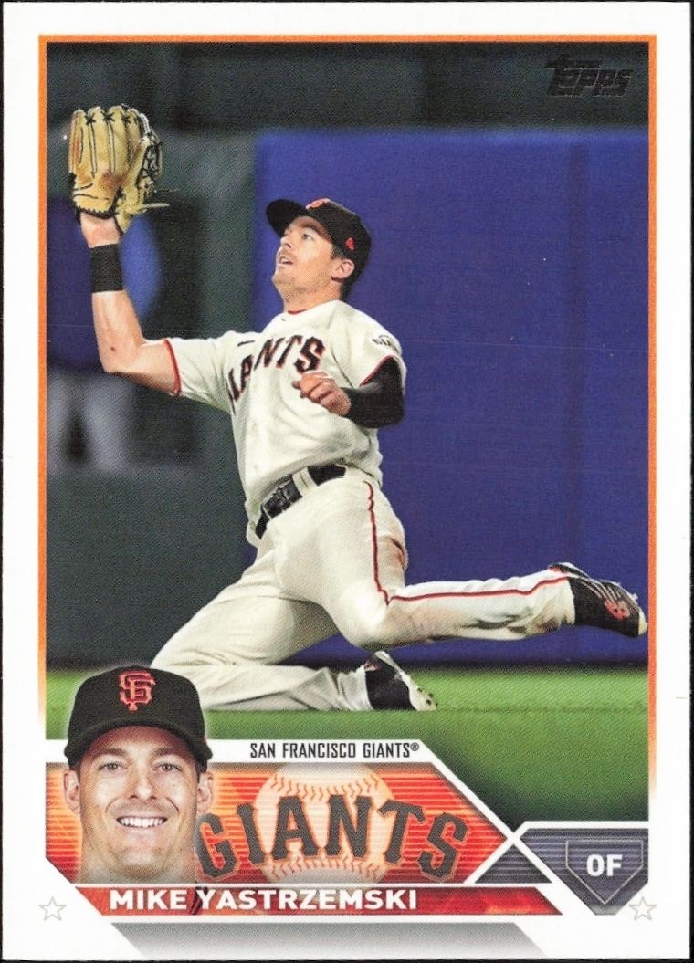 2023 Topps Series 1 Mike Yastrzemski #98 trading card