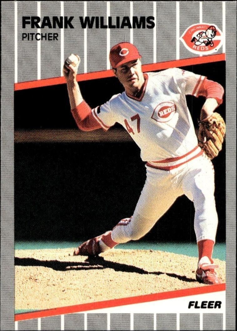 1989 Fleer Frank Williams #174 trading card