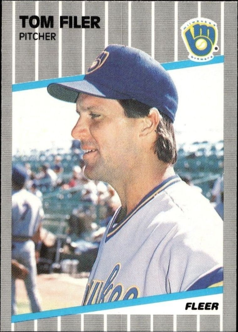 1989 Fleer Tom Filer #185 trading card