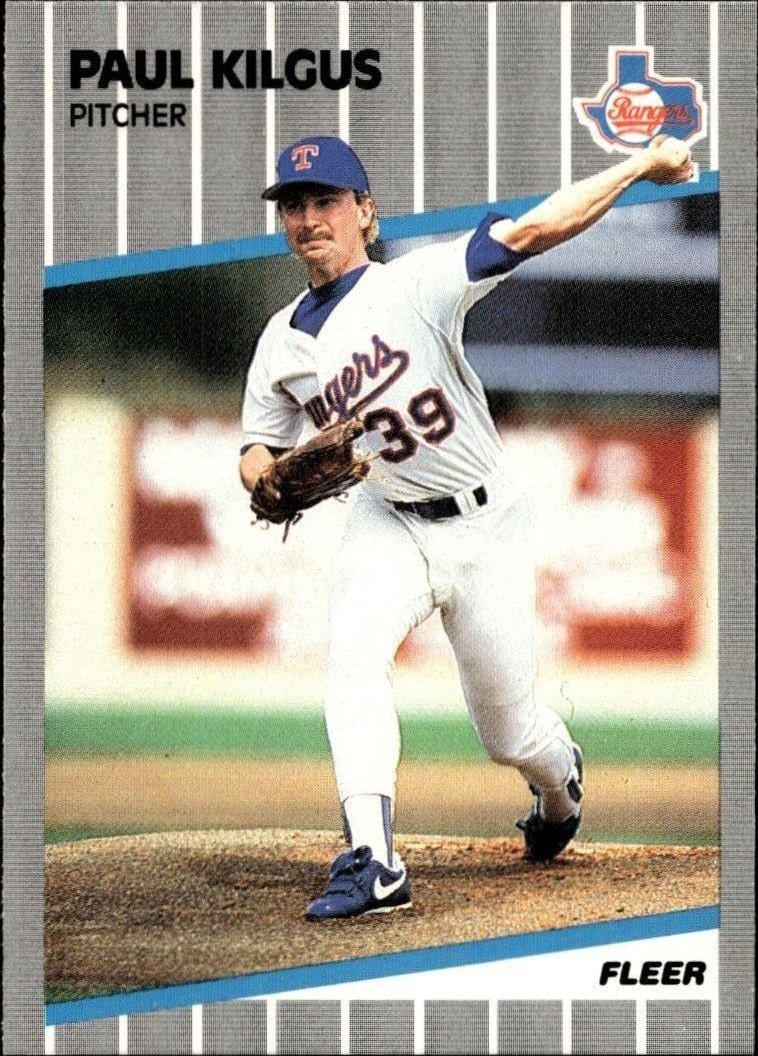 1989 Fleer Paul Kilgus #525 trading card