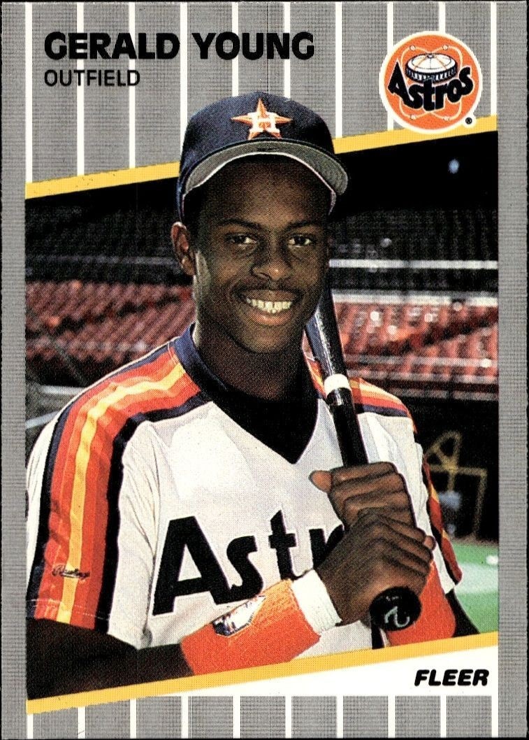 1989 Fleer Gerald Young #370 trading card