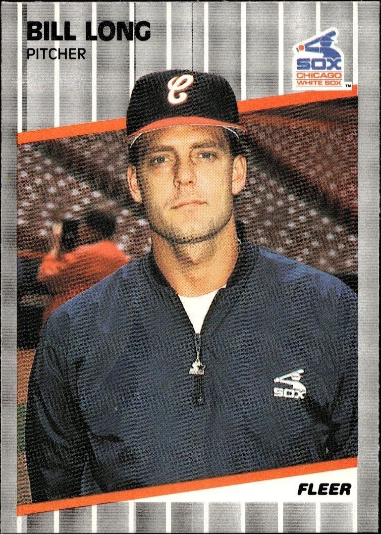 1989 Fleer Bill Long #501 trading card