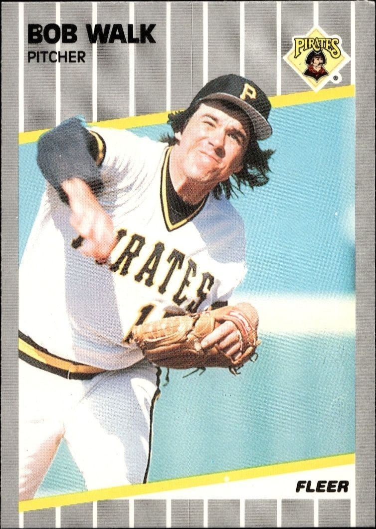 1989 Fleer Bob Walk #223 trading card