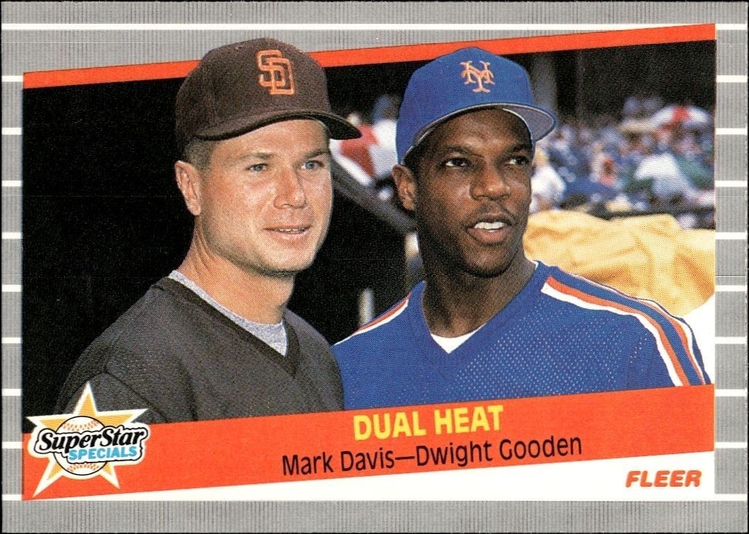 1989 Fleer Dwight Gooden #635 trading card