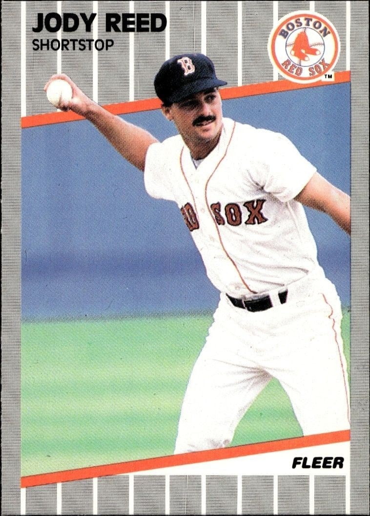 1989 Fleer Jody Reed #96 trading card