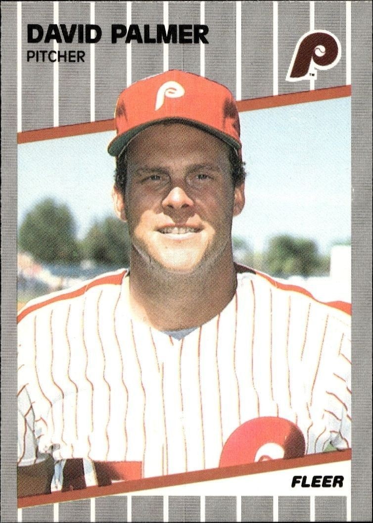 1989 Fleer David Palmer #577 trading card