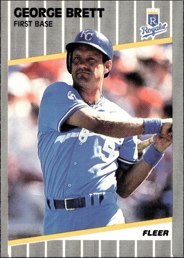 1989 Fleer George Brett #277 trading card