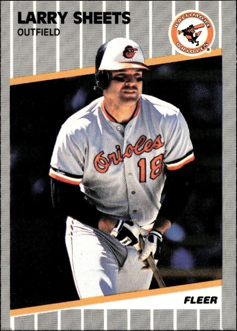 1989 Fleer Larry Sheets #620 trading card