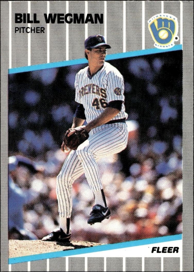 1989 Fleer Bill Wegman #199 trading card