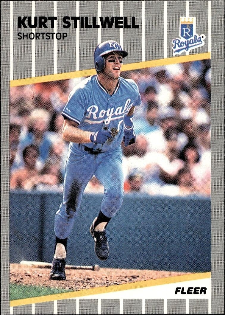 1989 Fleer Kurt Stillwell #293 trading card