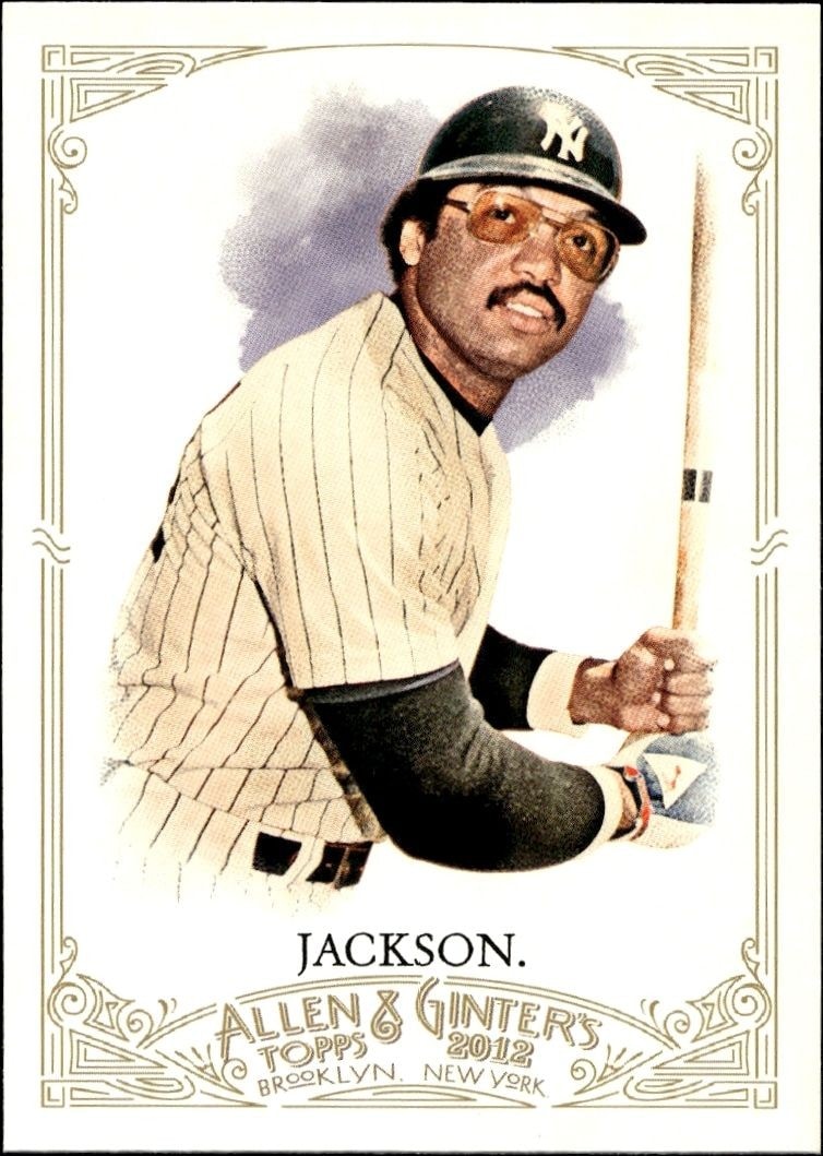 2012 Topps Allen & Ginter Reggie Jackson #60 trading card