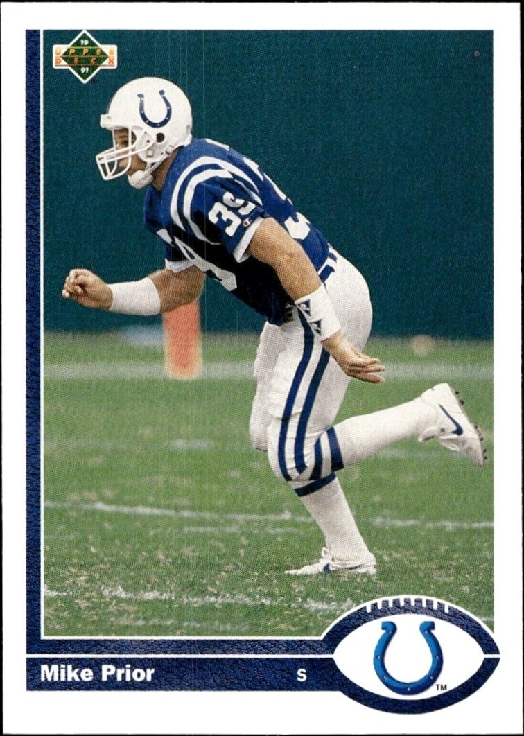 1991 Upper-Deck Mike Prior #569 trading card