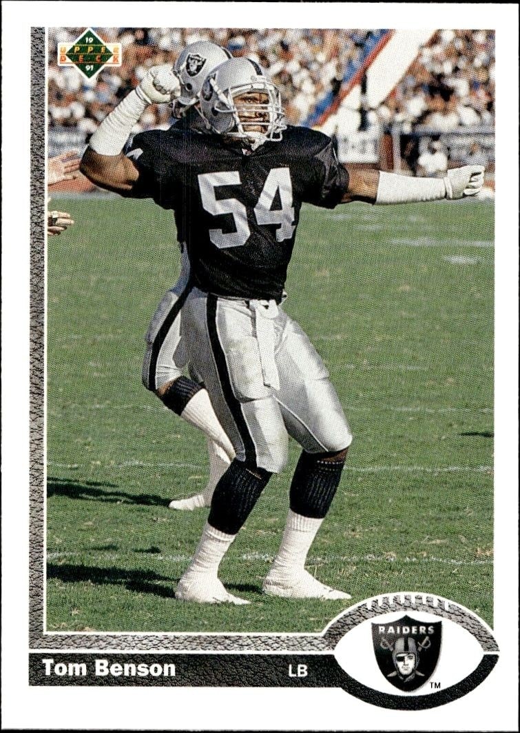 1991 Upper-Deck Tom Benson #558 trading card