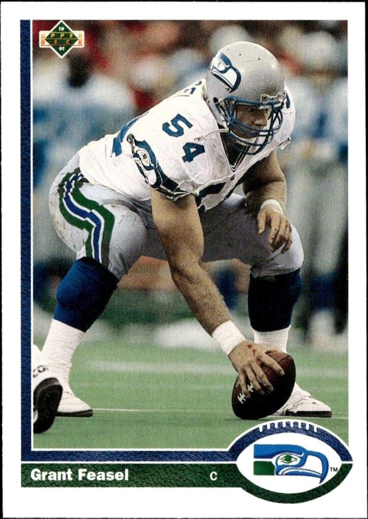 1991 Upper-Deck Grant Feasel #538 trading card