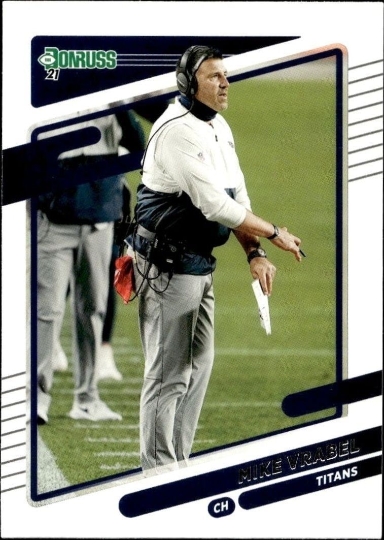 2021 Panini Donruss Mike Vrabel #12 trading card