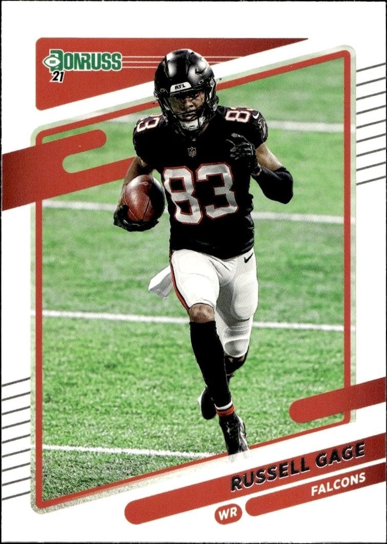2021 Panini Donruss Russell Gage #237 trading card