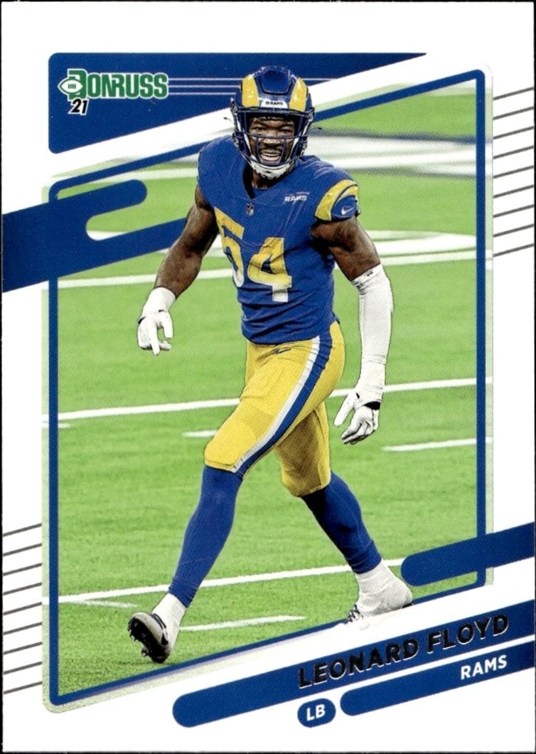 2021 Panini Donruss Leonard Floyd #145 trading card