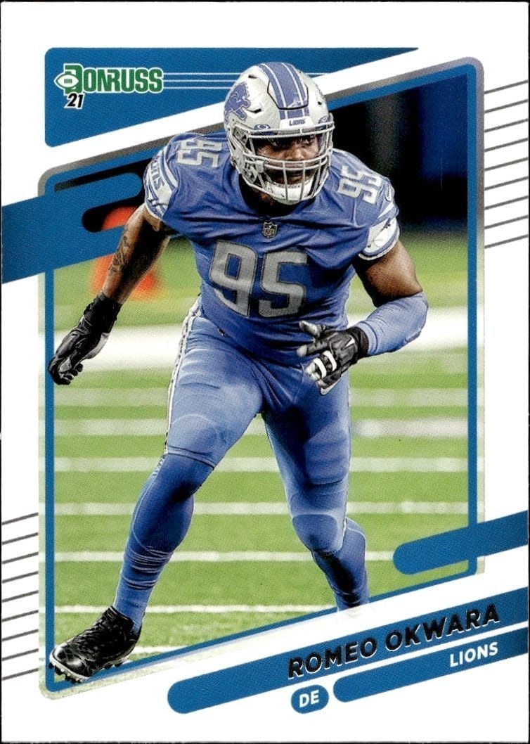 2021 Panini Donruss Romeo Okwara #178 trading card