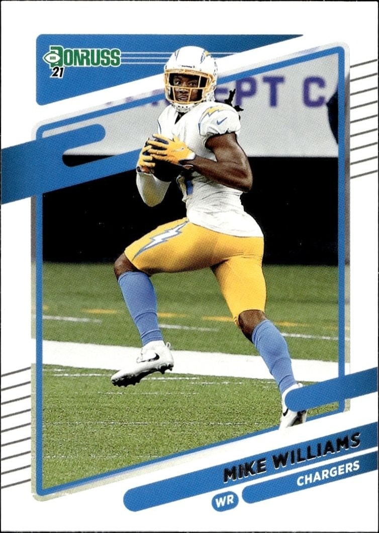 2021 Panini Donruss Mike Williams #76 trading card
