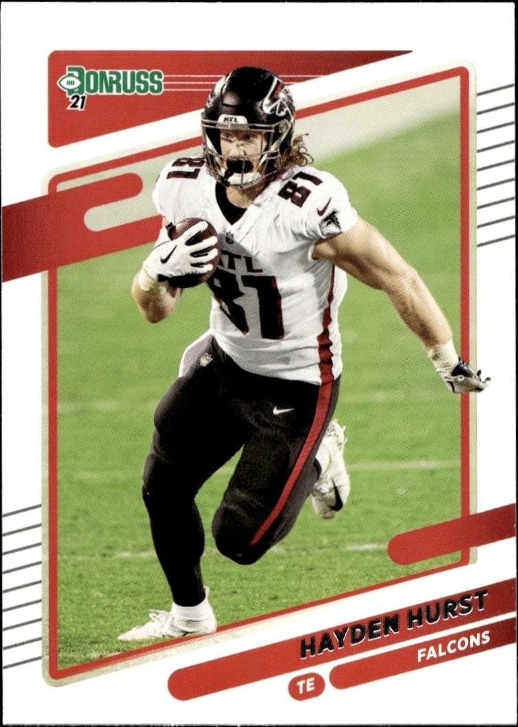 2021 Panini Donruss Hayden Hurst #235 trading card