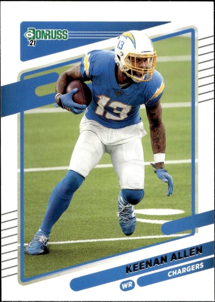 2021 Panini Donruss Keenan Allen #73 trading card