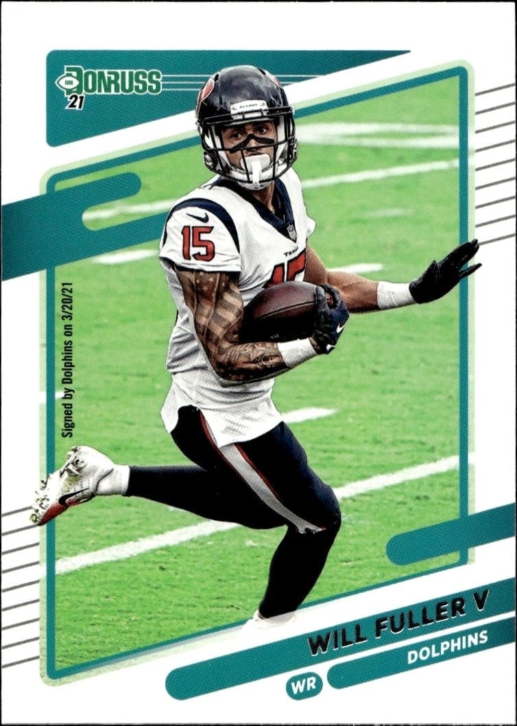 2021 Panini Donruss Will Fuller V #167 trading card