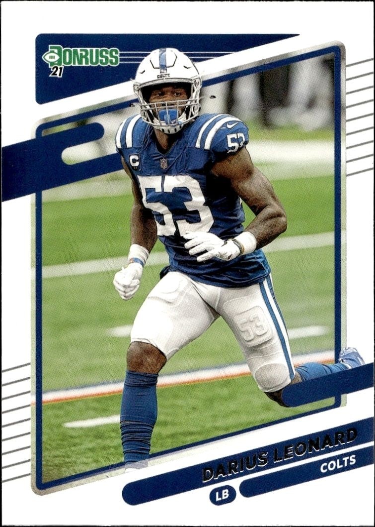 2021 Panini Donruss Darius Leonard #149 trading card