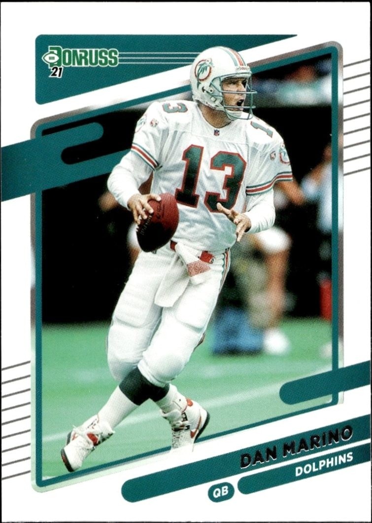 2021 Panini Donruss Dan Marino #66 trading card