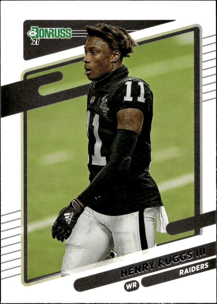 2021 Panini Donruss Henry Ruggs III #90 trading card