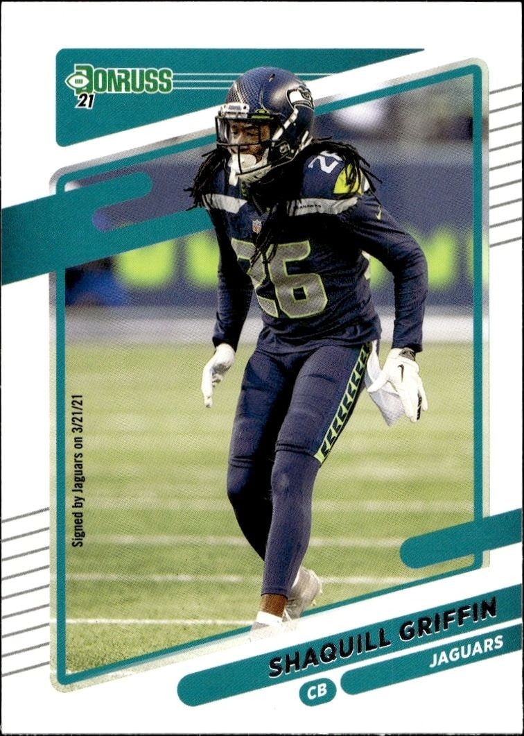 2021 Panini Donruss Shaquill Griffin #35 trading card