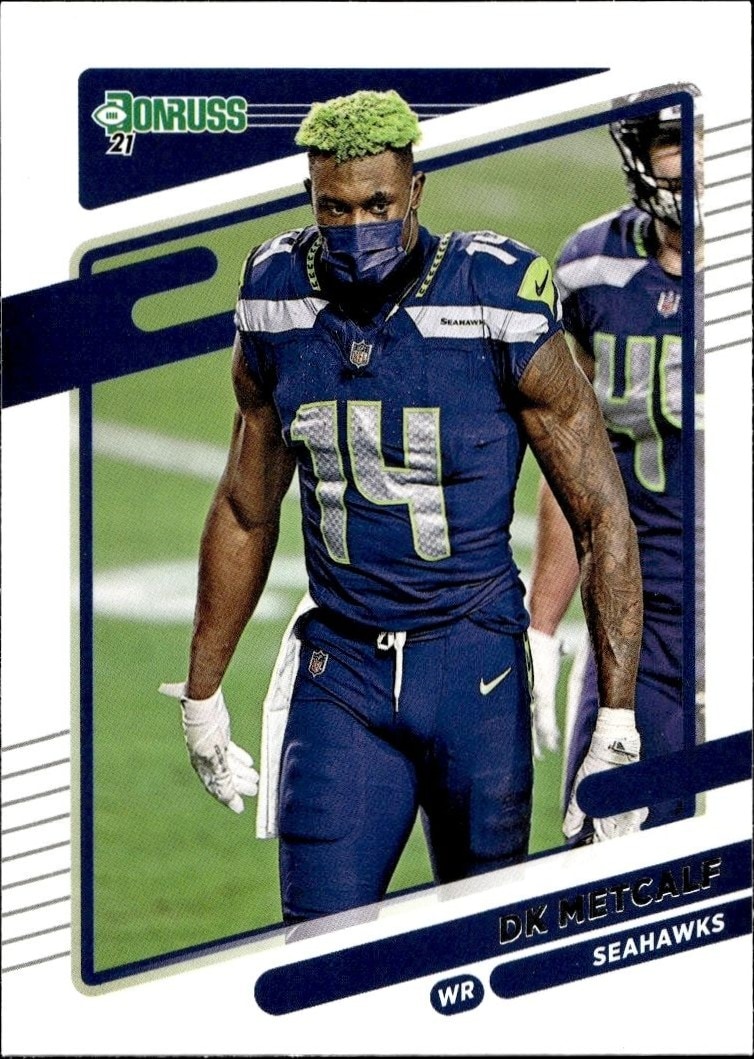 2021 Panini Donruss Dk Metcalf #29 trading card