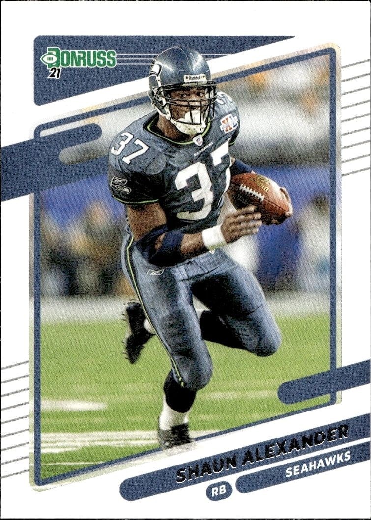 2021 Panini Donruss Shaun Alexander #36 trading card