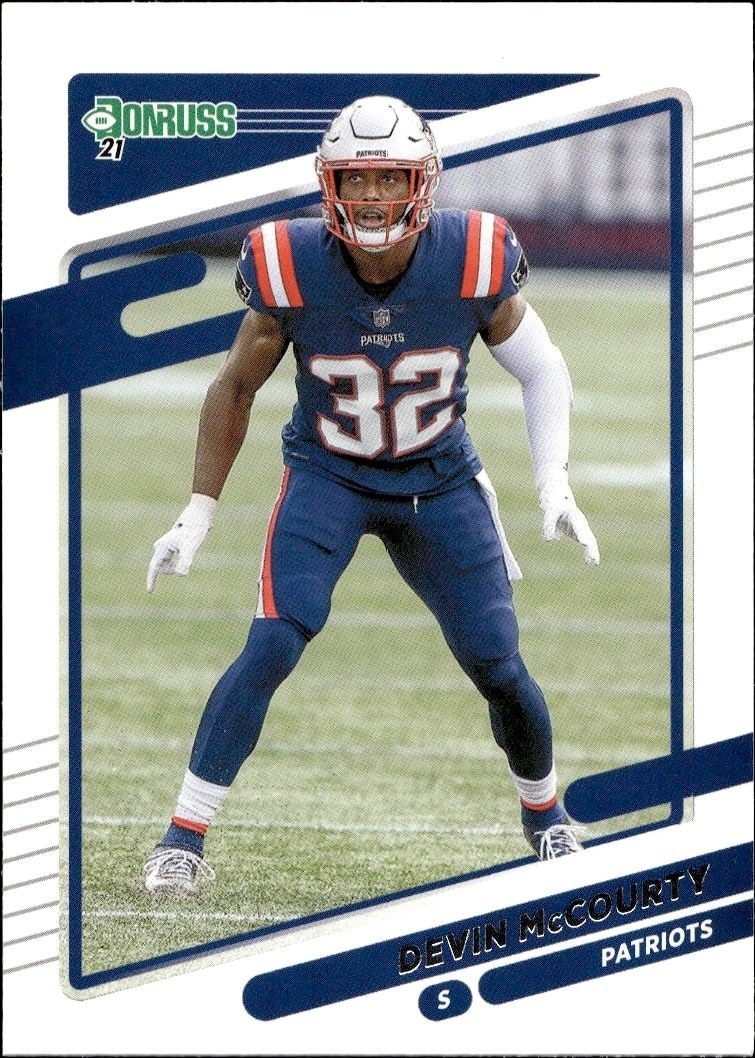 2021 Panini Donruss Devin McCourty #51 trading card