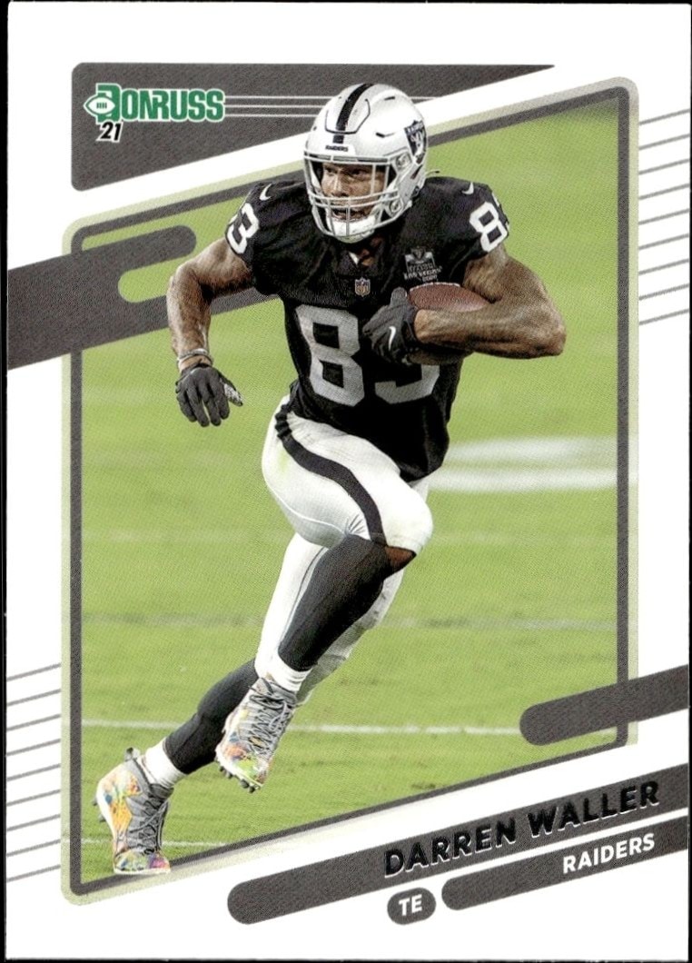 2021 Panini Donruss Darren Waller #88 trading card