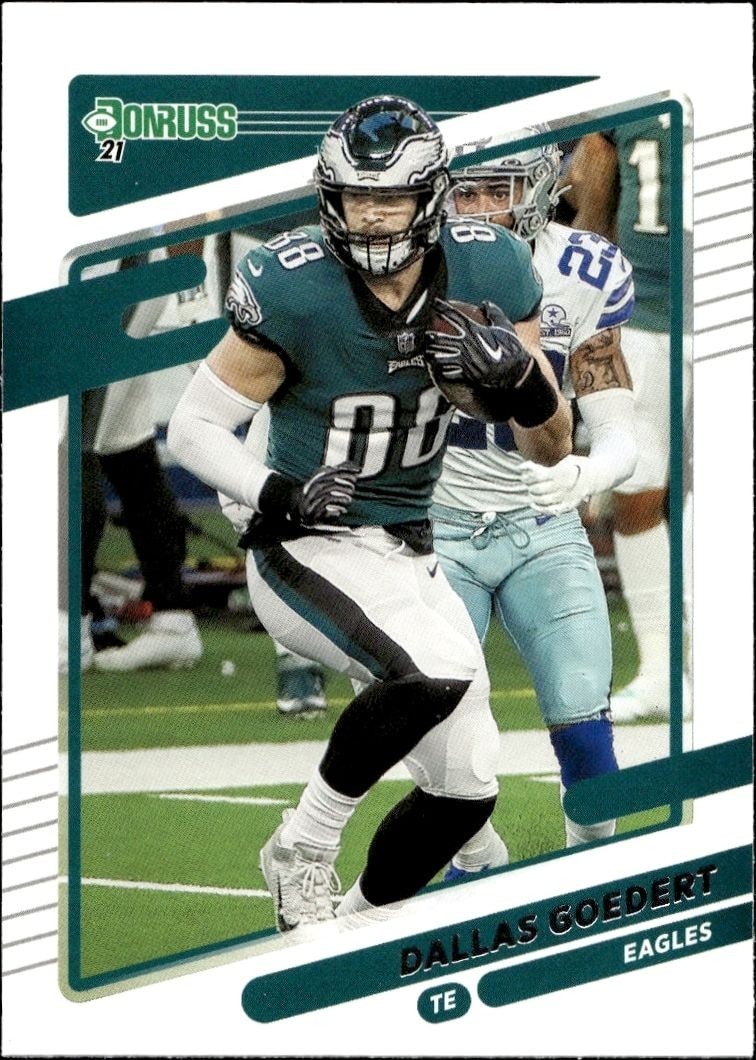 2021 Panini Donruss Dallas Goedert #111 trading card