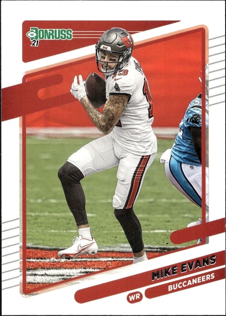 2021 Panini Donruss Mike Evans #101 trading card