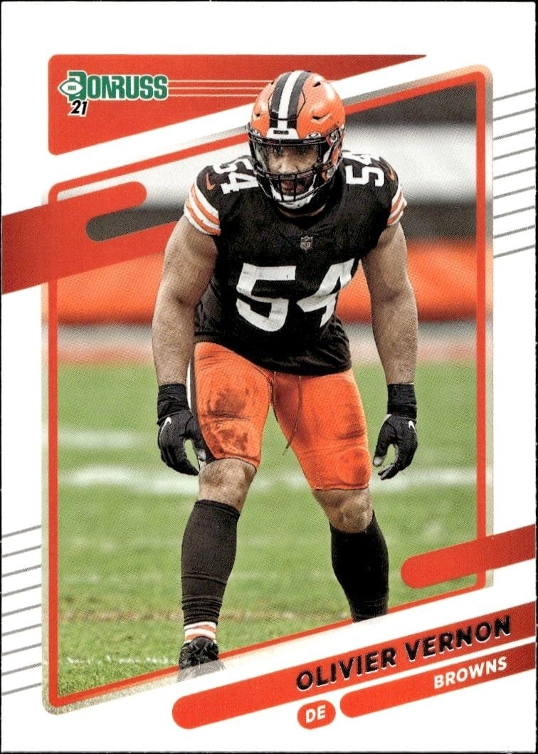 2021 Panini Donruss Olivier Vernon #202 trading card