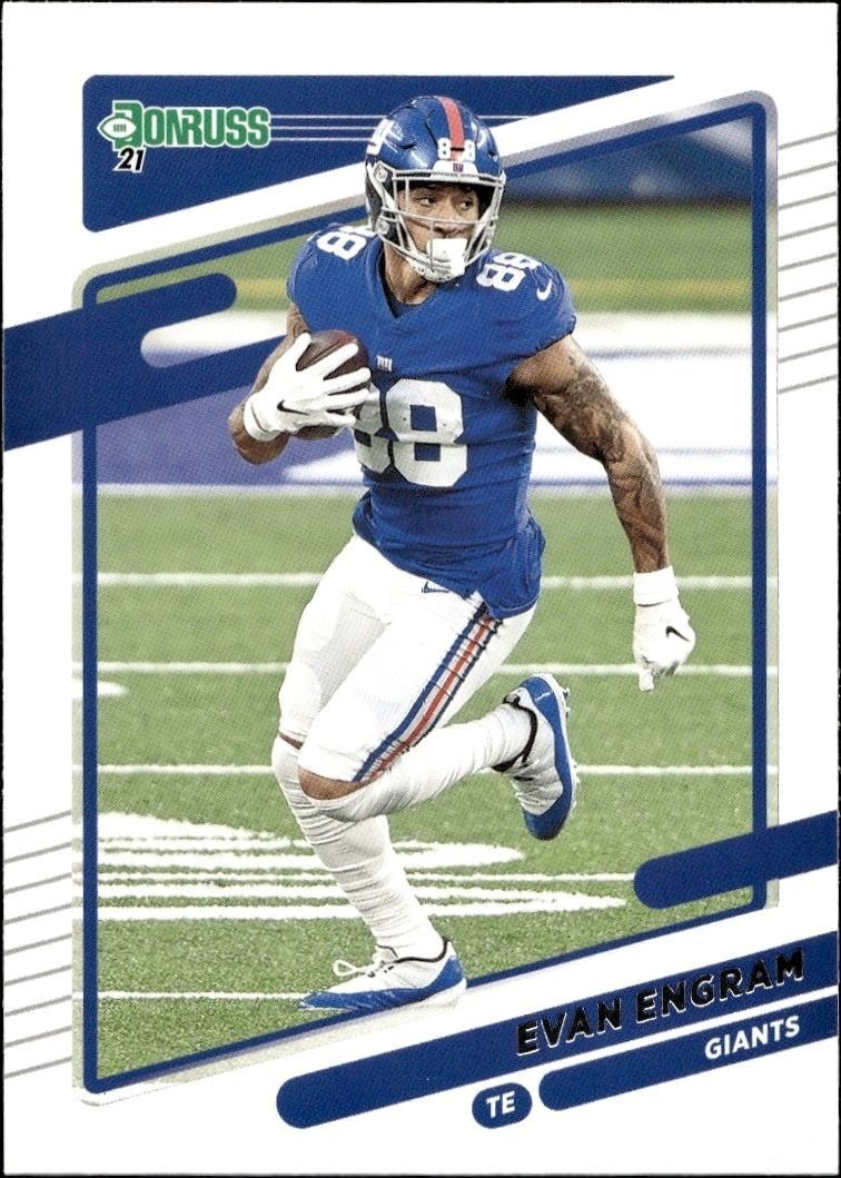 2021 Panini Donruss Evan Engram #81 trading card