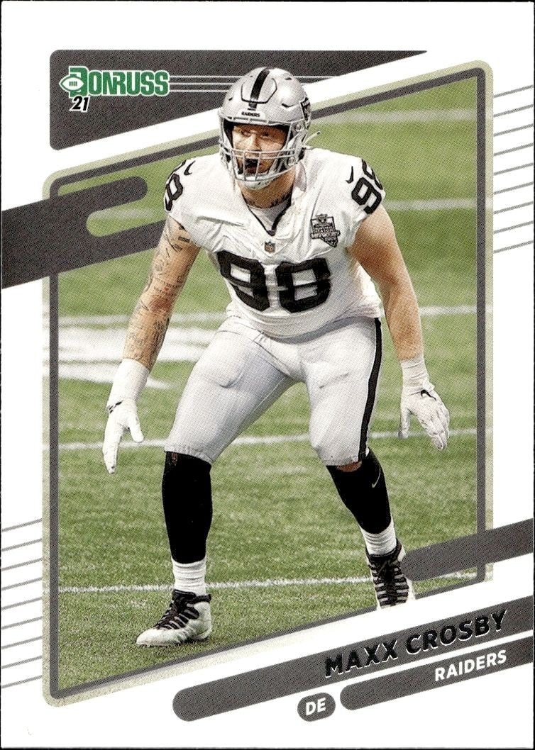 2021 Panini Donruss Maxx Crosby #87 trading card