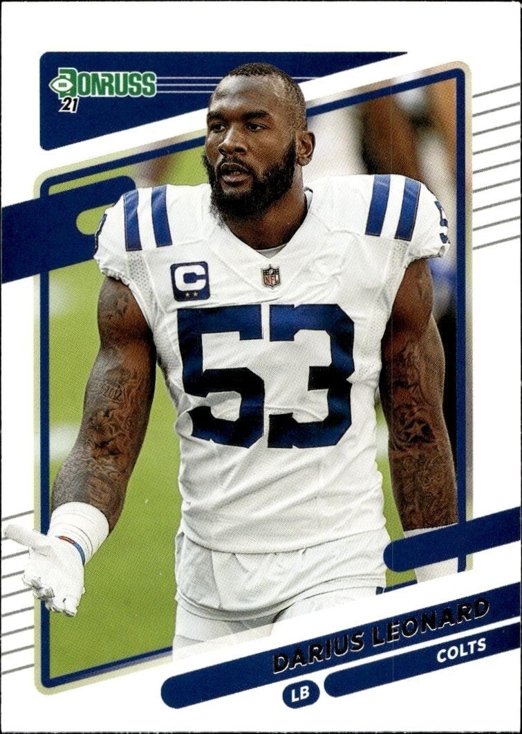 2021 Panini Donruss Darius Leonard #149 trading card