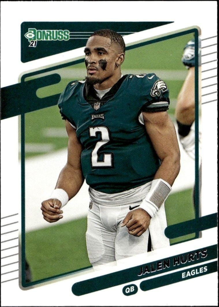 2021 Panini Donruss Jalen Hurts #108 trading card
