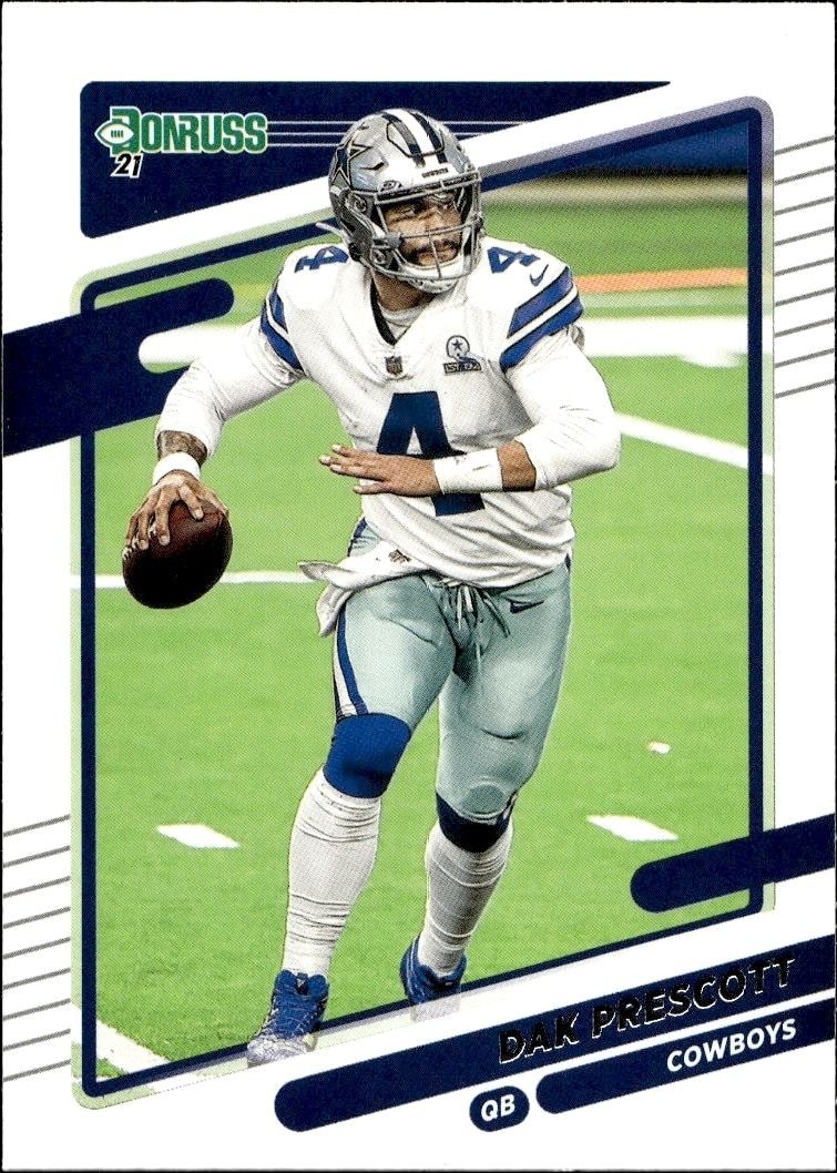 2021 Panini Donruss Dak Prescott #187 trading card