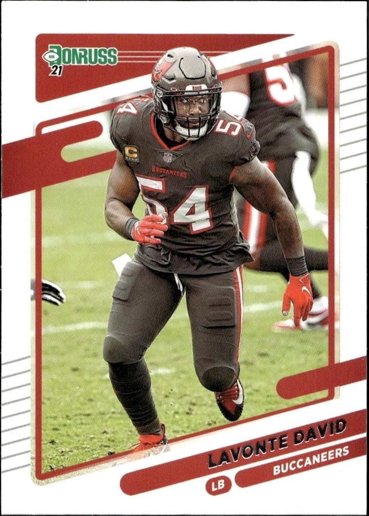 2021 Panini Donruss Lavonte David #105 trading card