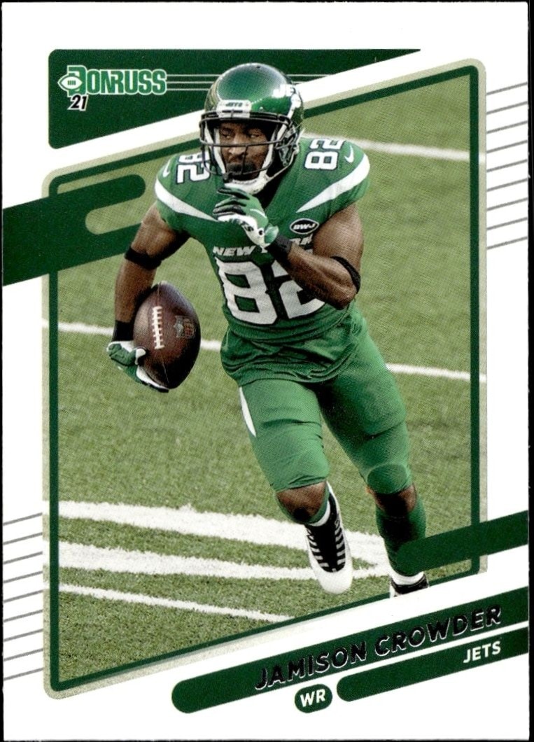 2021 Panini Donruss Jamison Crowder #40 trading card