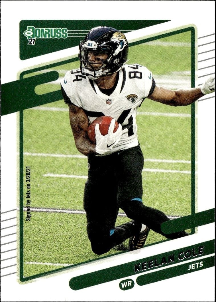 2021 Panini Donruss Keelan Cole #136 trading card