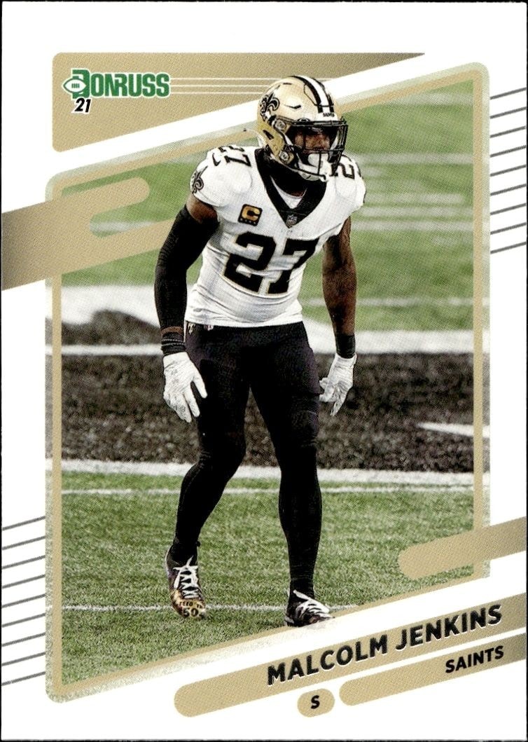 2021 Panini Donruss Malcolm Jenkins #98 trading card